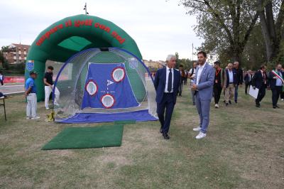 VISITA MINISTRO ABODI FERRARA SPORT FESTIVAL