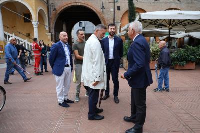 VISITA MINISTRO ABODI FERRARA SPORT FESTIVAL