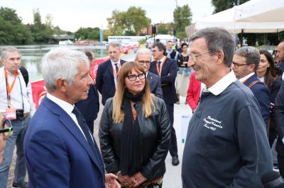VISITA MINISTRO ABODI FERRARA SPORT FESTIVAL