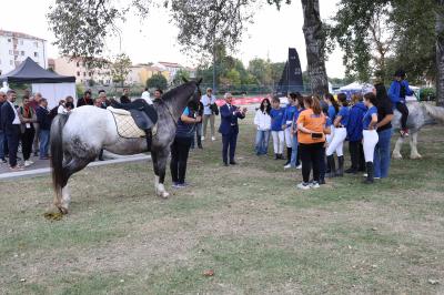 VISITA MINISTRO ABODI FERRARA SPORT FESTIVAL