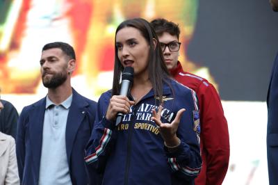 VISITA MINISTRO ABODI FERRARA SPORT FESTIVAL