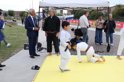 VISITA MINISTRO ABODI FERRARA SPORT FESTIVAL