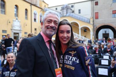 VISITA MINISTRO ABODI FERRARA SPORT FESTIVAL