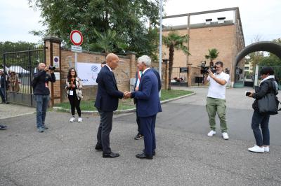 VISITA MINISTRO ABODI FERRARA SPORT FESTIVAL