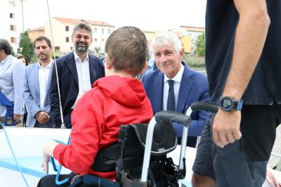 VISITA MINISTRO ABODI FERRARA SPORT FESTIVAL