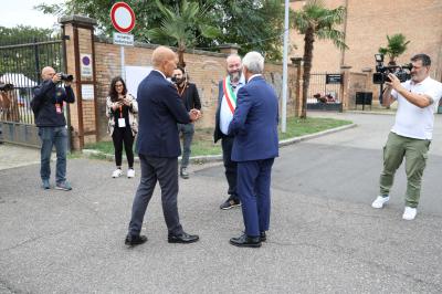 VISITA MINISTRO ABODI FERRARA SPORT FESTIVAL