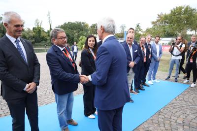 VISITA MINISTRO ABODI FERRARA SPORT FESTIVAL