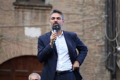 VISITA MINISTRO ABODI FERRARA SPORT FESTIVAL