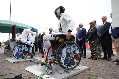 VISITA MINISTRO ABODI FERRARA SPORT FESTIVAL
