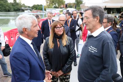 VISITA MINISTRO ABODI FERRARA SPORT FESTIVAL