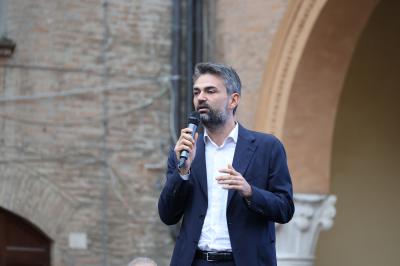 VISITA MINISTRO ABODI FERRARA SPORT FESTIVAL