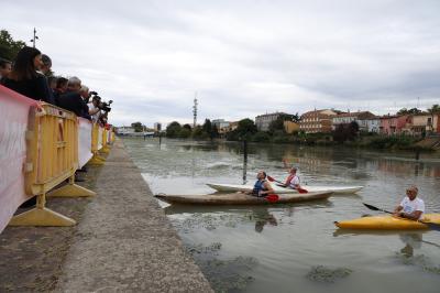 VISITA MINISTRO ABODI FERRARA SPORT FESTIVAL