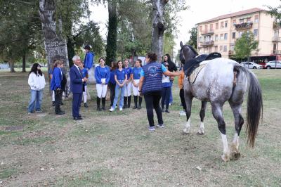 VISITA MINISTRO ABODI FERRARA SPORT FESTIVAL