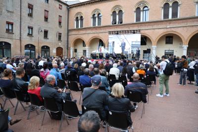 VISITA MINISTRO ABODI FERRARA SPORT FESTIVAL