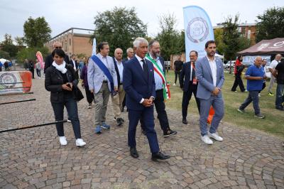 VISITA MINISTRO ABODI FERRARA SPORT FESTIVAL