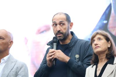 VISITA MINISTRO ABODI FERRARA SPORT FESTIVAL