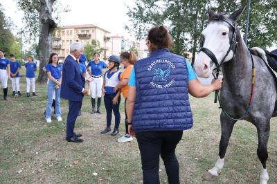 VISITA MINISTRO ABODI FERRARA SPORT FESTIVAL