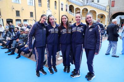 VISITA MINISTRO ABODI FERRARA SPORT FESTIVAL