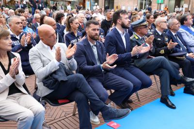 VISITA MINISTRO ABODI FERRARA SPORT FESTIVAL