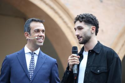 VISITA MINISTRO ABODI FERRARA SPORT FESTIVAL