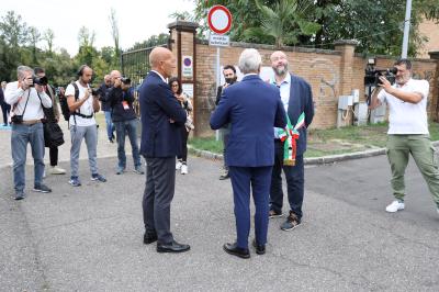 VISITA MINISTRO ABODI FERRARA SPORT FESTIVAL