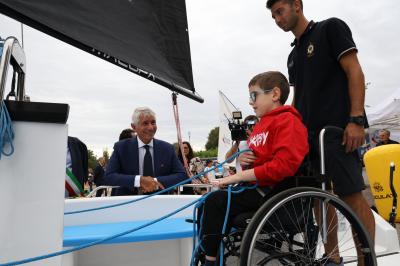 VISITA MINISTRO ABODI FERRARA SPORT FESTIVAL