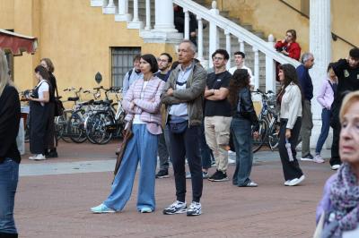 VISITA MINISTRO ABODI FERRARA SPORT FESTIVAL