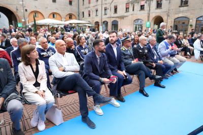 VISITA MINISTRO ABODI FERRARA SPORT FESTIVAL