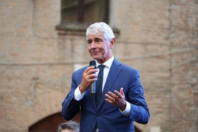 VISITA MINISTRO ABODI FERRARA SPORT FESTIVAL