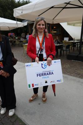 VISITA MINISTRO ABODI FERRARA SPORT FESTIVAL