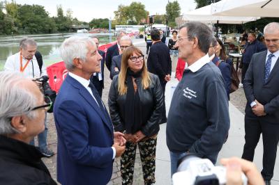 VISITA MINISTRO ABODI FERRARA SPORT FESTIVAL