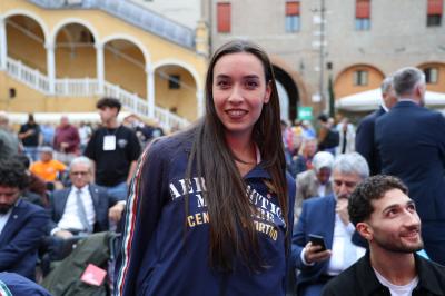 VISITA MINISTRO ABODI FERRARA SPORT FESTIVAL
