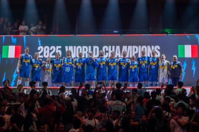 ITALIA CAMPIONE DEL MONDO PALLAVOLO MASCHILE