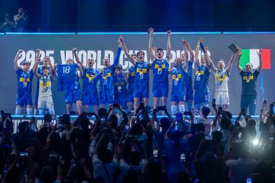 ITALIA CAMPIONE DEL MONDO PALLAVOLO MASCHILE
