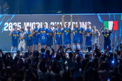 ITALIA CAMPIONE DEL MONDO PALLAVOLO MASCHILE