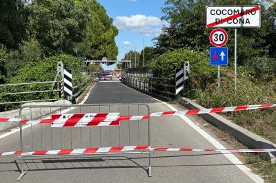 PONTE COCOMARO DI CONA CHIUSO