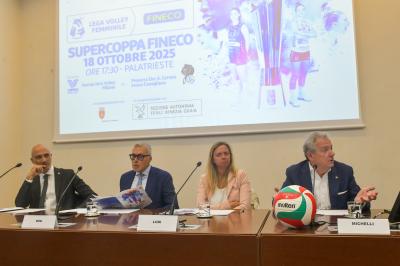 CONFERENZA SUPERCOPPA TRIESTE