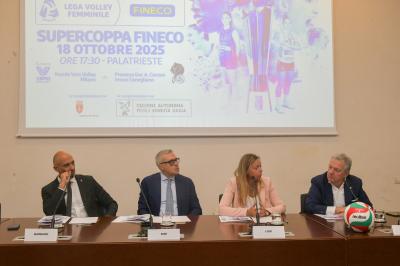 CONFERENZA SUPERCOPPA TRIESTE