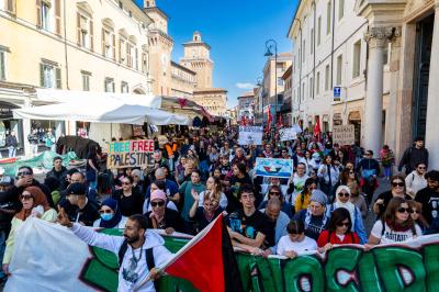 MANIFESTAZIONE PRO GAZA FERRARA