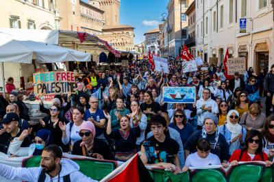 MANIFESTAZIONE PRO GAZA FERRARA