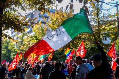 MANIFESTAZIONE PRO GAZA FERRARA