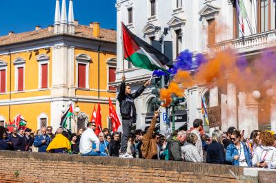 MANIFESTAZIONE PRO GAZA FERRARA