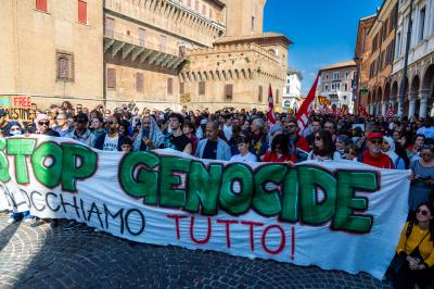 MANIFESTAZIONE PRO GAZA FERRARA