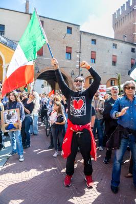 MANIFESTAZIONE PRO GAZA FERRARA