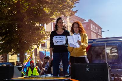 MANIFESTAZIONE PRO GAZA FERRARA