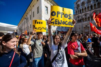 MANIFESTAZIONE PRO GAZA FERRARA