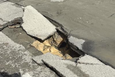 ROTTURA ACQUEDOTTO VIA FORO BOARIO FERRARA