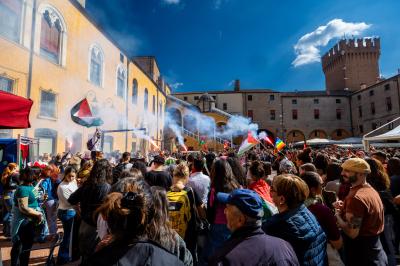 MANIFESTAZIONE PRO GAZA FERRARA