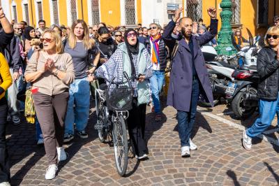 MANIFESTAZIONE PRO GAZA FERRARA