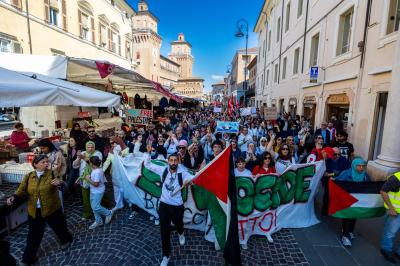 MANIFESTAZIONE PRO GAZA FERRARA